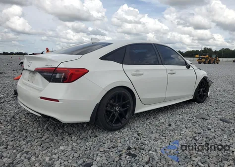 2023 Honda Civic Sport из США, поврежденный, VIN 2HGFE2F54PH551727